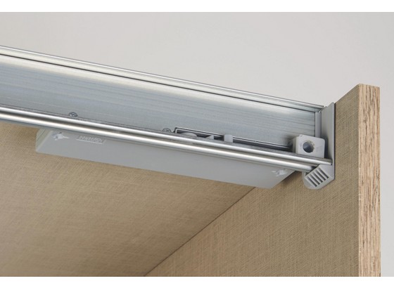 Tlumič Dveří Posuvnýma Dveřma - šedá, Moderní, umělá hmota (9/5/8cm) Tlumič Dveří Posuvnýma Dveřma - šedá, Moderní, umělá hmota (9/5/8cm)