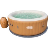 Whirlpool Lay-z-spa Palm Springs - Hellbraun/Weiß, KONVENTIONELL, Kunststoff (196/71cm) - BESTWAY Whirlpool Lay-z-spa Palm Springs - Hellbraun/Weiß, KONVENTIONELL, Kunststoff (196/71cm) - BESTWAY
