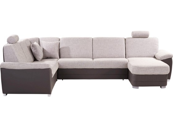 Wohnlandschaft Sava - Dunkelgrau/Silberfarben, MODERN, Karton/Holz (212/329/153cm) Wohnlandschaft Sava - Dunkelgrau/Silberfarben, MODERN, Karton/Holz (212/329/153cm)