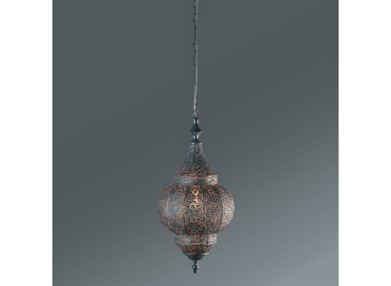 Závesná Lampa Orient 2 -top- - farby striebra, Štýlový, kov (21/43cm) - MÖMAX modern living Závesná Lampa Orient 2 -top- - farby striebra, Štýlový, kov (21/43cm) - MÖMAX modern living
