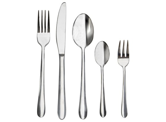 30-teiliges Besteckset Baldo - Edelstahlfarben, KONVENTIONELL, Metall - JAMES WOOD 30-teiliges Besteckset Baldo - Edelstahlfarben, KONVENTIONELL, Metall - JAMES WOOD