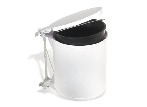 Abfalleimer Rund - Weiß, Kunststoff (32/31/27cm) Abfalleimer Rund - Weiß, Kunststoff (32/31/27cm)