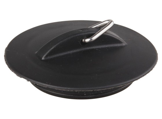 Abflussstöpsel Schwarz - Schwarz, KONVENTIONELL, Kunststoff Abflussstöpsel Schwarz - Schwarz, KONVENTIONELL, Kunststoff