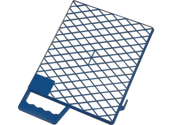 Abstreifgitter Blau - Blau, KONVENTIONELL, Kunststoff (26cm) - VENDA Abstreifgitter Blau - Blau, KONVENTIONELL, Kunststoff (26cm) - VENDA