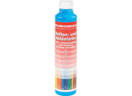 Abtönfarbe Blau Matt - KONVENTIONELL (0,75l) Abtönfarbe Blau Matt - KONVENTIONELL (0,75l)