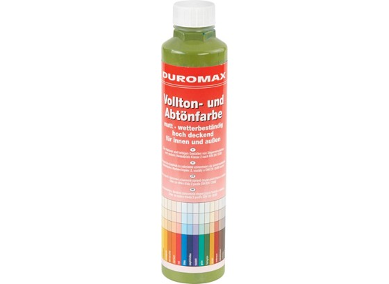 Abtönfarbe Farngrün Matt - KONVENTIONELL (0,75l) Abtönfarbe Farngrün Matt - KONVENTIONELL (0,75l)