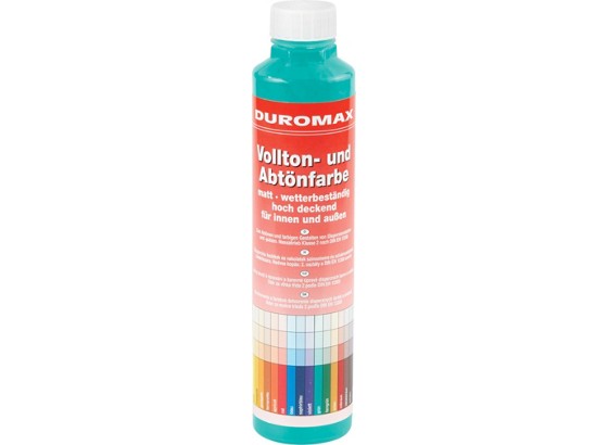 Abtönfarbe Grün Matt - KONVENTIONELL (0,75l) Abtönfarbe Grün Matt - KONVENTIONELL (0,75l)