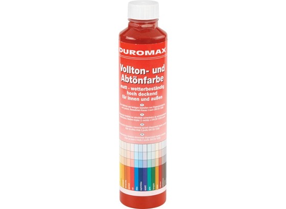 Abtönfarbe Rotbraun Matt - KONVENTIONELL (0,75l) Abtönfarbe Rotbraun Matt - KONVENTIONELL (0,75l)