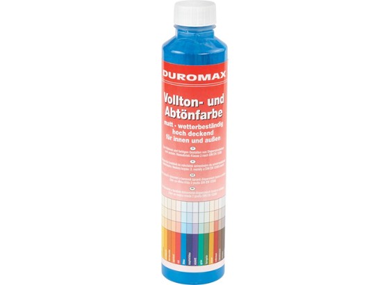 Abtönfarbe Saphirblau Matt - KONVENTIONELL (0,75l) Abtönfarbe Saphirblau Matt - KONVENTIONELL (0,75l)