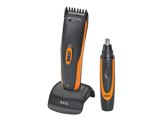 AEG Haarschneideset Hsm/r 5597 Ne - Schwarz/Orange, KONVENTIONELL, Kunststoff - AEG AEG Haarschneideset Hsm/r 5597 Ne - Schwarz/Orange, KONVENTIONELL, Kunststoff - AEG
