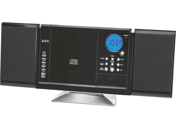 AEG Soundsystem Mc 4421 N - Schwarz, KONVENTIONELL, Kunststoff (49/21/14cm) - AEG AEG Soundsystem Mc 4421 N - Schwarz, KONVENTIONELL, Kunststoff (49/21/14cm) - AEG