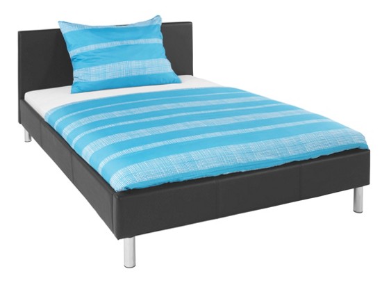 Ágykeret Champ - barna, modern, textil/fém (147/88/212cm) Ágykeret Champ - barna, modern, textil/fém (147/88/212cm)