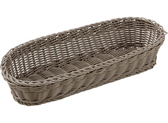 Aufbewahrungskörbchen Jule - Braun, KONVENTIONELL, Kunststoff (36/15/7cm) Aufbewahrungskörbchen Jule - Braun, KONVENTIONELL, Kunststoff (36/15/7cm)