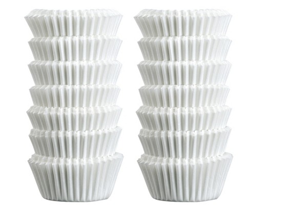 Backförmchen Fackelmann - Weiß, KONVENTIONELL, Papier (14cm) - FACKELMANN Backförmchen Fackelmann - Weiß, KONVENTIONELL, Papier (14cm) - FACKELMANN