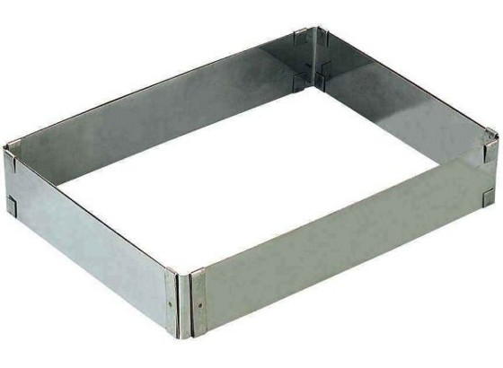 Backrahmen Edelstahl - Silberfarben, KONVENTIONELL, Metall (33/53,3cm) - ZENKER Backrahmen Edelstahl - Silberfarben, KONVENTIONELL, Metall (33/53,3cm) - ZENKER