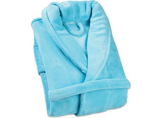 Bademantel Sina - Hellblau, KONVENTIONELL, Textil - OMBRA Bademantel Sina - Hellblau, KONVENTIONELL, Textil - OMBRA