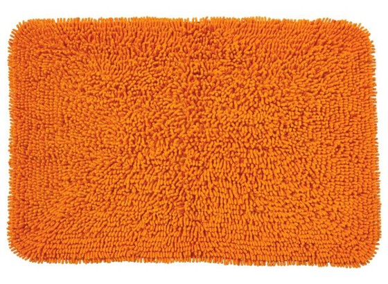 Badematte Lilly - Orange, KONVENTIONELL, Textil (60/90cm) - OMBRA Badematte Lilly - Orange, KONVENTIONELL, Textil (60/90cm) - OMBRA