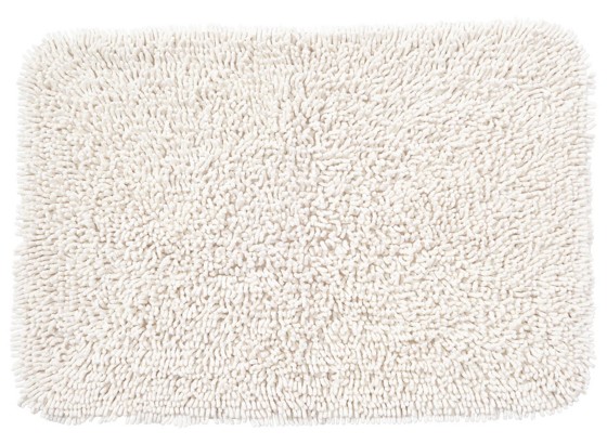 Badematte Lilly - Weiß, KONVENTIONELL, Textil (60/90cm) - OMBRA Badematte Lilly - Weiß, KONVENTIONELL, Textil (60/90cm) - OMBRA