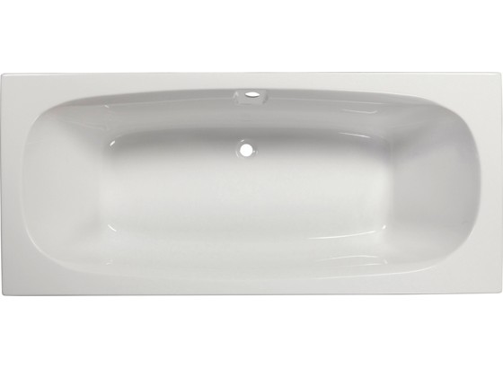 Badewanne Marbella 170 - Weiß, KONVENTIONELL, Kunststoff (170/75/41cm) Badewanne Marbella 170 - Weiß, KONVENTIONELL, Kunststoff (170/75/41cm)