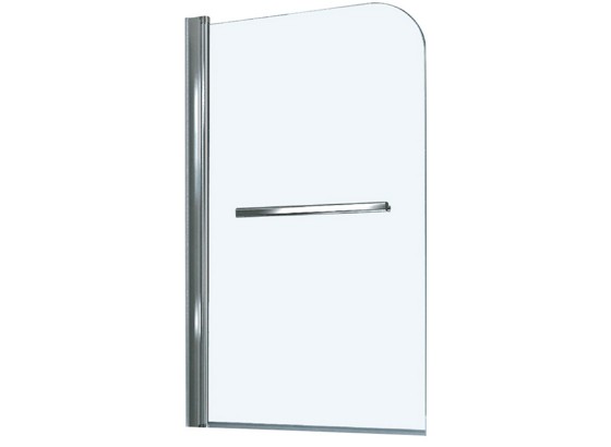 Badewannenaufsatz E1480c - Chromfarben, KONVENTIONELL, Glas/Metall (80/140cm) Badewannenaufsatz E1480c - Chromfarben, KONVENTIONELL, Glas/Metall (80/140cm)