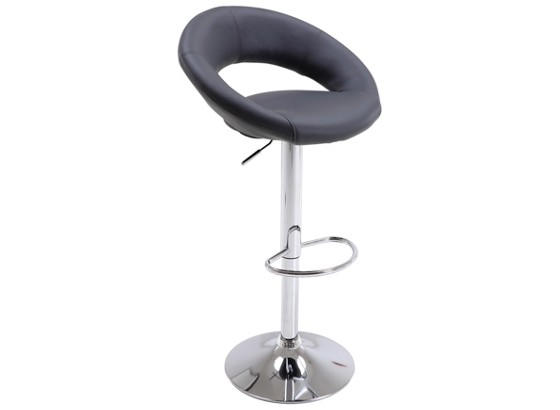 Barhocker Scott - Chromfarben/Grau, MODERN, Holz/Kunststoff (56/82-103/50cm) Barhocker Scott - Chromfarben/Grau, MODERN, Holz/Kunststoff (56/82-103/50cm)