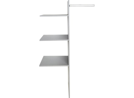 Belső Elosztás Tolóajtós Szekrényhez - szürke, fa (87/147/50cm) Belső Elosztás Tolóajtós Szekrényhez - szürke, fa (87/147/50cm)