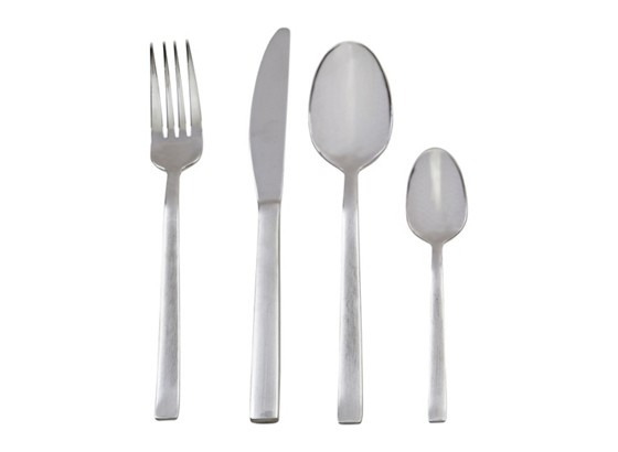 Besteckset Isabell - Edelstahlfarben, ROMANTIK / LANDHAUS, Metall - JAMES WOOD Besteckset Isabell - Edelstahlfarben, ROMANTIK / LANDHAUS, Metall - JAMES WOOD