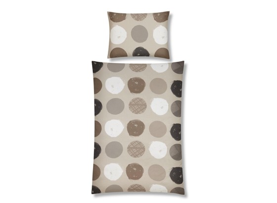 Bettwäsche Mirella - Grau, MODERN, Textil - LUCA BESSONI Bettwäsche Mirella - Grau, MODERN, Textil - LUCA BESSONI