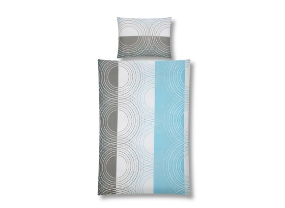 Bettwäsche Rena - Türkis, MODERN, Textil - LUCA BESSONI Bettwäsche Rena - Türkis, MODERN, Textil - LUCA BESSONI
