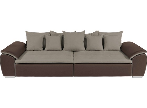 Bigsofa Vesuvio - Chromfarben/Beige, MODERN, Karton/Holz (280/80/120cm) Bigsofa Vesuvio - Chromfarben/Beige, MODERN, Karton/Holz (280/80/120cm)