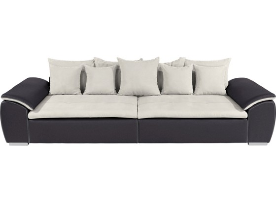 Bigsofa Vesuvio - Chromfarben/Beige, MODERN, Karton/Holz (280/80/120cm) Bigsofa Vesuvio - Chromfarben/Beige, MODERN, Karton/Holz (280/80/120cm)