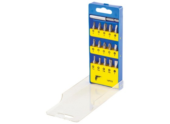 Bitset 16-teilig - Grau, KONVENTIONELL, Metall Bitset 16-teilig - Grau, KONVENTIONELL, Metall