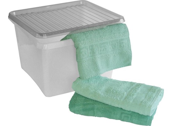 Box Beppo V - Klar, KONVENTIONELL, Kunststoff (39/39/26.5cm) - PLAST 1 Box Beppo V - Klar, KONVENTIONELL, Kunststoff (39/39/26.5cm) - PLAST 1