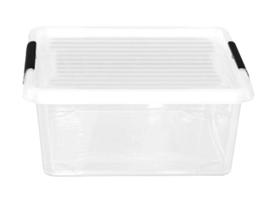 Box mit Deckel Dresden - Klar, KONVENTIONELL, Kunststoff (39/39/16.5cm) - PLAST 1 Box mit Deckel Dresden - Klar, KONVENTIONELL, Kunststoff (39/39/16.5cm) - PLAST 1