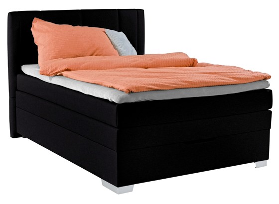 Boxspring Krevet Boxspring Krevet - crna, Moderno, drvo/tekstil (140/200cm) Boxspring Krevet Boxspring Krevet - crna, Moderno, drvo/tekstil (140/200cm)