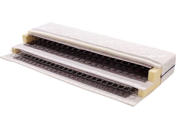 Boxspringmatratze Spring Fit 90x200 cm - Weiß, Textil (90/200cm) - PRIMATEX Boxspringmatratze Spring Fit 90x200 cm - Weiß, Textil (90/200cm) - PRIMATEX