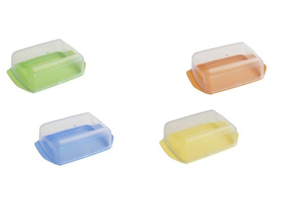 Butterdose Fackelmann - Blau/Gelb, KONVENTIONELL, Kunststoff (16cm) - HOMEWARE Butterdose Fackelmann - Blau/Gelb, KONVENTIONELL, Kunststoff (16cm) - HOMEWARE