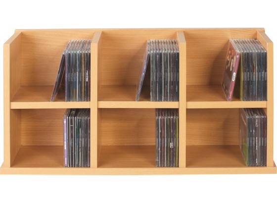 Cd Regal Nina 03 - boje bukve, Moderno, drveni materijal (68/33/17cm) Cd Regal Nina 03 - boje bukve, Moderno, drveni materijal (68/33/17cm)