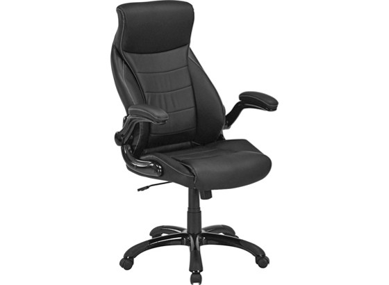Chefsessel Orlando - Schwarz, MODERN, Kunststoff/Textil (71/114-124/72cm) Chefsessel Orlando - Schwarz, MODERN, Kunststoff/Textil (71/114-124/72cm)