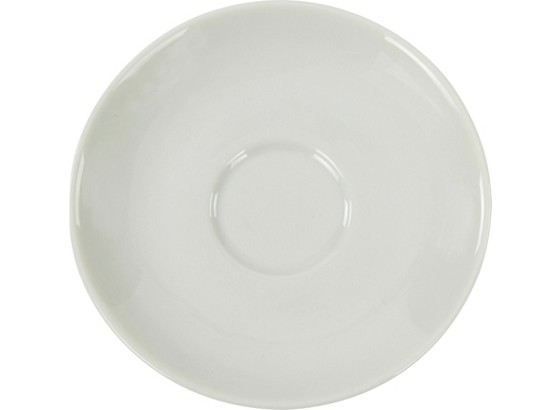 Csészealj Felicia - fehér, konvencionális, kerámia (11,9/1,6cm) - OMBRA Csészealj Felicia - fehér, konvencionális, kerámia (11,9/1,6cm) - OMBRA