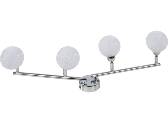 Deckenleuchte Alessia - Weiß, KONVENTIONELL, Kunststoff/Metall (60/9/19cm) - JAMES WOOD Deckenleuchte Alessia - Weiß, KONVENTIONELL, Kunststoff/Metall (60/9/19cm) - JAMES WOOD