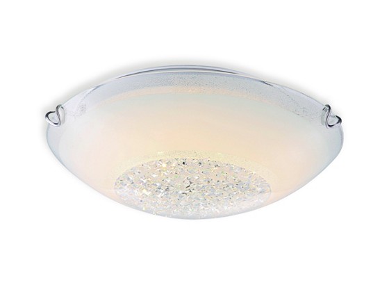 Deckenleuchte Annkathrin - Klar/Opal, MODERN, Glas/Metall (30/9,5cm) - LUCA BESSONI Deckenleuchte Annkathrin - Klar/Opal, MODERN, Glas/Metall (30/9,5cm) - LUCA BESSONI