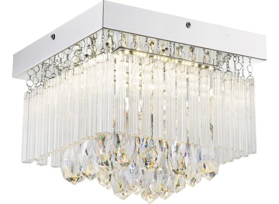 Deckenleuchte Berry - ROMANTIK / LANDHAUS, Kunststoff/Metall (30/30/20cm) - JAMES WOOD Deckenleuchte Berry - ROMANTIK / LANDHAUS, Kunststoff/Metall (30/30/20cm) - JAMES WOOD