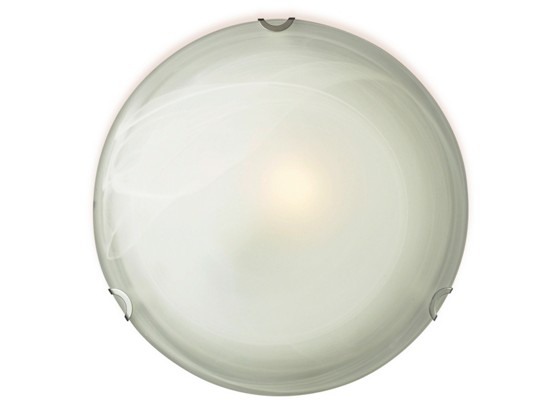 Deckenleuchte Gipsy - Weiß, KONVENTIONELL, Glas/Metall (30/7cm) - OMBRA Deckenleuchte Gipsy - Weiß, KONVENTIONELL, Glas/Metall (30/7cm) - OMBRA
