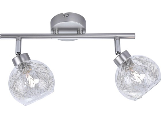 Deckenleuchte Lotta - Nickelfarben, KONVENTIONELL, Metall (44/22/20cm) Deckenleuchte Lotta - Nickelfarben, KONVENTIONELL, Metall (44/22/20cm)