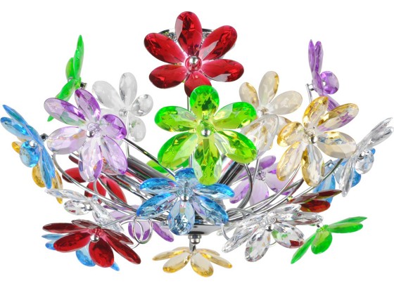 Deckenleuchte Rainbow - Multicolor, KONVENTIONELL, Kunststoff/Metall (46/27cm) Deckenleuchte Rainbow - Multicolor, KONVENTIONELL, Kunststoff/Metall (46/27cm)
