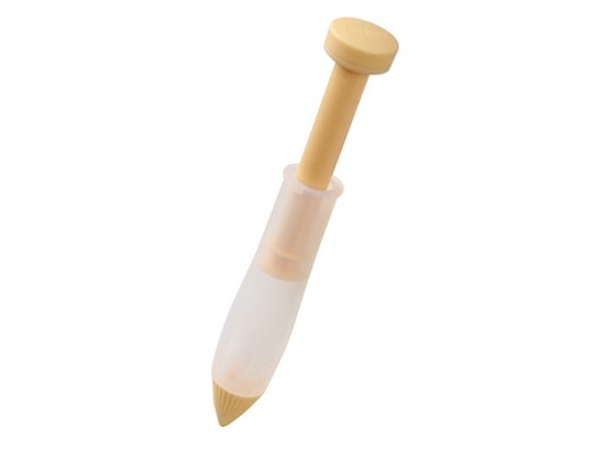 Dekorierstift Candy - Transparent/Creme, KONVENTIONELL, Kunststoff (14cm) Dekorierstift Candy - Transparent/Creme, KONVENTIONELL, Kunststoff (14cm)
