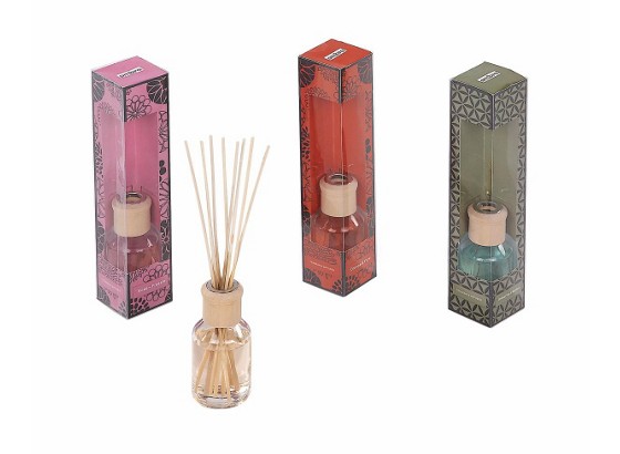 Diffuser Carly - Pink/Dunkelbraun, KONVENTIONELL (5,3/5,3/24,8cm) - OMBRA Diffuser Carly - Pink/Dunkelbraun, KONVENTIONELL (5,3/5,3/24,8cm) - OMBRA