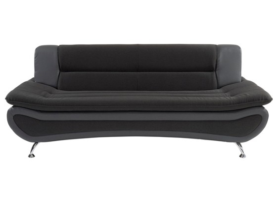 Dreisitzer-sofa Atlantis - Chromfarben/Anthrazit, MODERN, Textil (198/81/89cm) Dreisitzer-sofa Atlantis - Chromfarben/Anthrazit, MODERN, Textil (198/81/89cm)