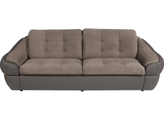 Dreisitzer-sofa Infinity - Schlammfarben/Schwarz, MODERN, Textil (218/76-86/100cm) Dreisitzer-sofa Infinity - Schlammfarben/Schwarz, MODERN, Textil (218/76-86/100cm)